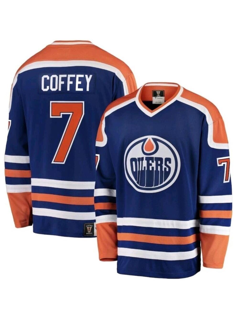 Paul Coffey Edmonton Oilers Fanatics Premier Breakaway Retired Jersey Medium NEW